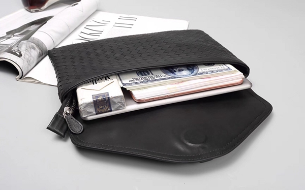 ボッテガヴェネタバッグ角部分ディテール